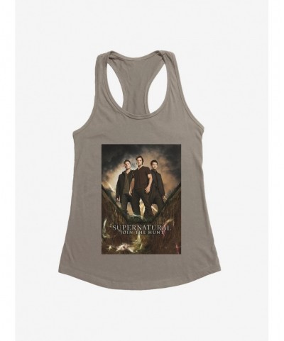 Discount Sale Supernatural Join The Hunt Girls Tank $7.57 Tanks