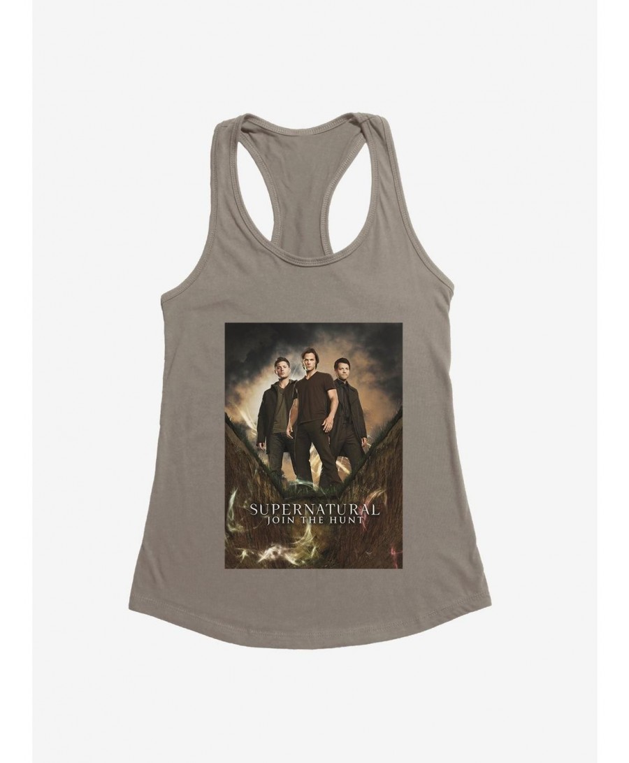 Discount Sale Supernatural Join The Hunt Girls Tank $7.57 Tanks