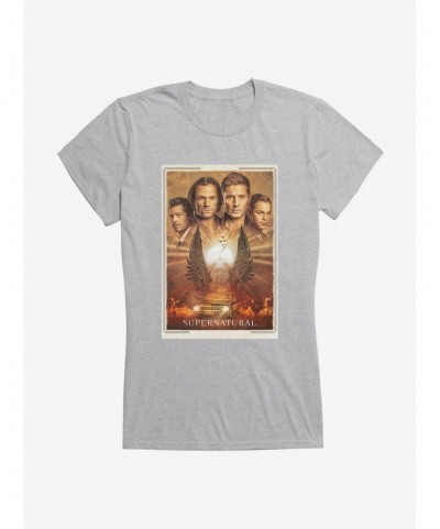 Low Price Supernatural Key Team Girls T-Shirt $7.17 T-Shirts