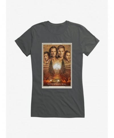 Low Price Supernatural Key Team Girls T-Shirt $7.17 T-Shirts