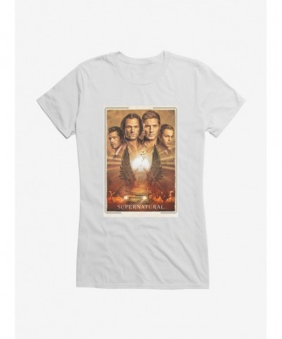 Low Price Supernatural Key Team Girls T-Shirt $7.17 T-Shirts