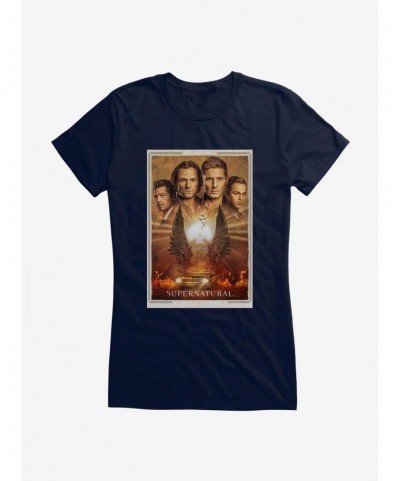 Low Price Supernatural Key Team Girls T-Shirt $7.17 T-Shirts