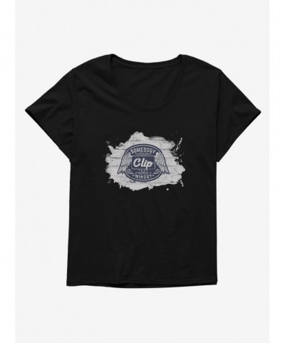 Pre-sale Supernatural Clip Your Wings Girls T-Shirt Plus Size $10.87 T-Shirts