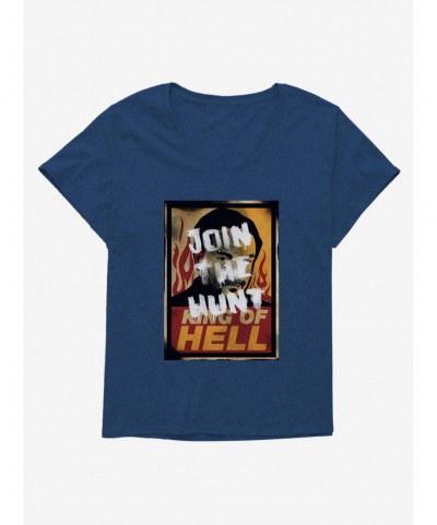 Best Deal Supernatural Join The Hunt Propaganda Poster Girls T-Shirt Plus Size $7.86 T-Shirts