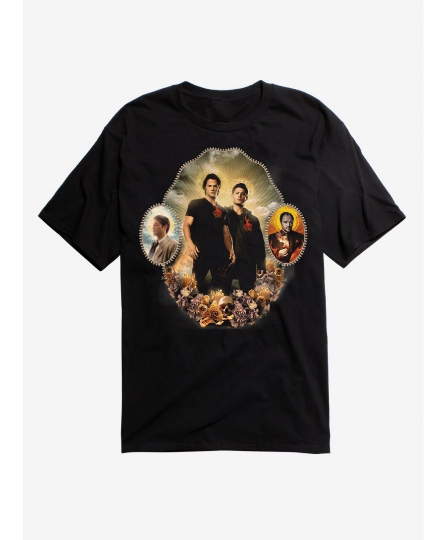 Big Sale Supernatural Good vs. Evil T-Shirt $8.99 T-Shirts