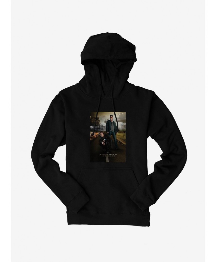 Pre-sale Supernatural Join The Hunt Winchester Brothers Hoodie $17.24 Hoodies