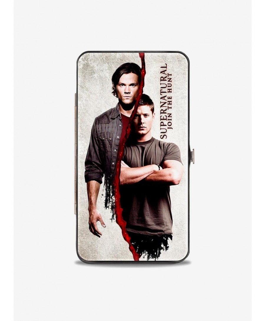 New Arrival Supernatural Winchester Brothers Divided Hinged Wallet $8.36 Wallets