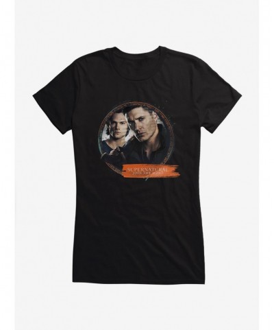 High Quality Supernatural Sam and Dean Join The Hunt Girls T-Shirt $7.97 T-Shirts