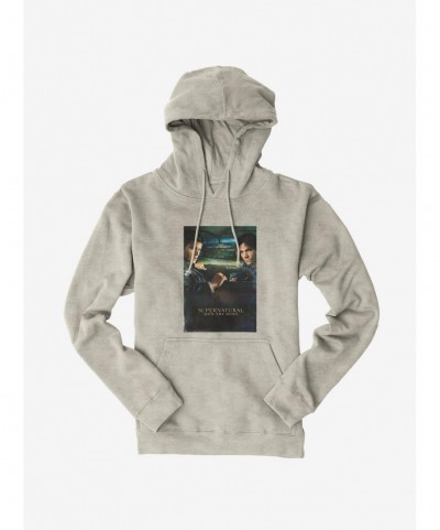 Hot Selling Supernatural Winchester Brothers Car Ride Hoodie $14.73 Hoodies