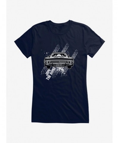 Premium Supernatural Join The Hunt Impala Girls T-Shirt $7.57 T-Shirts