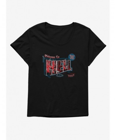 Flash Deal Supernatural Welcome To Hell Girls T-Shirt Plus Size $9.25 T-Shirts