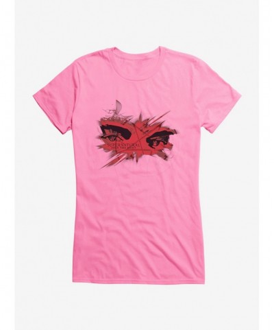 Absolute Discount Supernatural Eyes Girls T-Shirt $9.96 T-Shirts