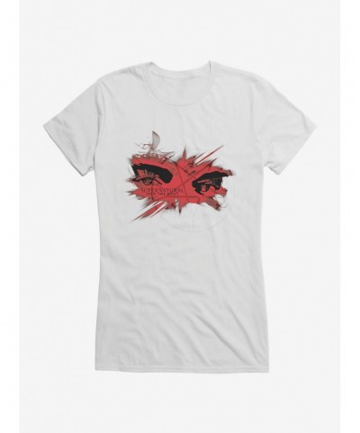 Absolute Discount Supernatural Eyes Girls T-Shirt $9.96 T-Shirts