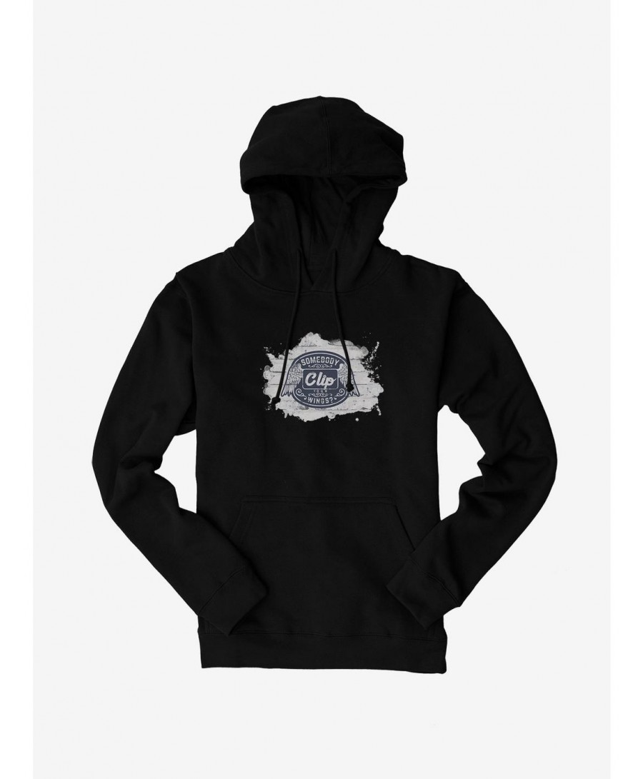 Unique Supernatural Clip Your Wings Hoodie $13.65 Hoodies