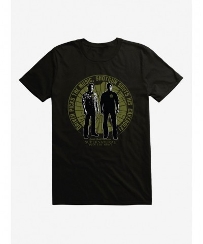 Pre-sale Supernatural Shotgun Shuts His Cakehole T-Shirt $6.69 T-Shirts