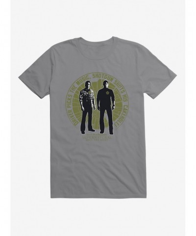 Pre-sale Supernatural Shotgun Shuts His Cakehole T-Shirt $6.69 T-Shirts