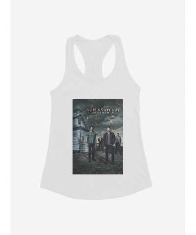 Unique Supernatural Join The Hunt Poster Girls Tank $7.77 Tanks