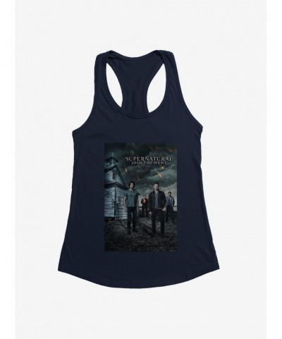 Unique Supernatural Join The Hunt Poster Girls Tank $7.77 Tanks