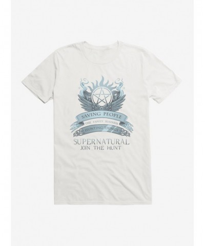 Seasonal Sale Supernatural Join The Hunt T-Shirt $7.65 T-Shirts