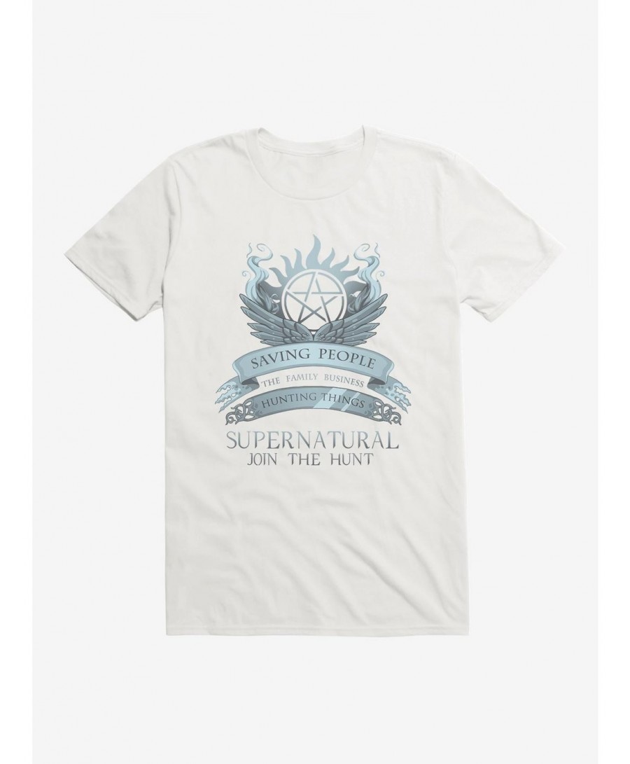 Seasonal Sale Supernatural Join The Hunt T-Shirt $7.65 T-Shirts