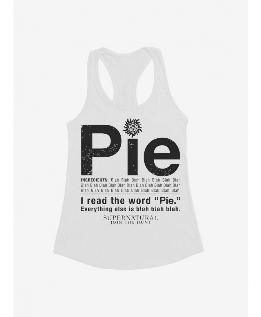 Trendy Supernatural Pie Girl's Tank $6.57 Tanks