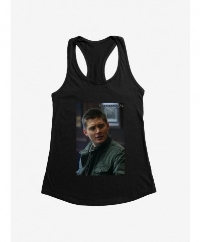 Pre-sale Supernatural Dean Winchester Concerned Girls Tank $5.98 Tanks