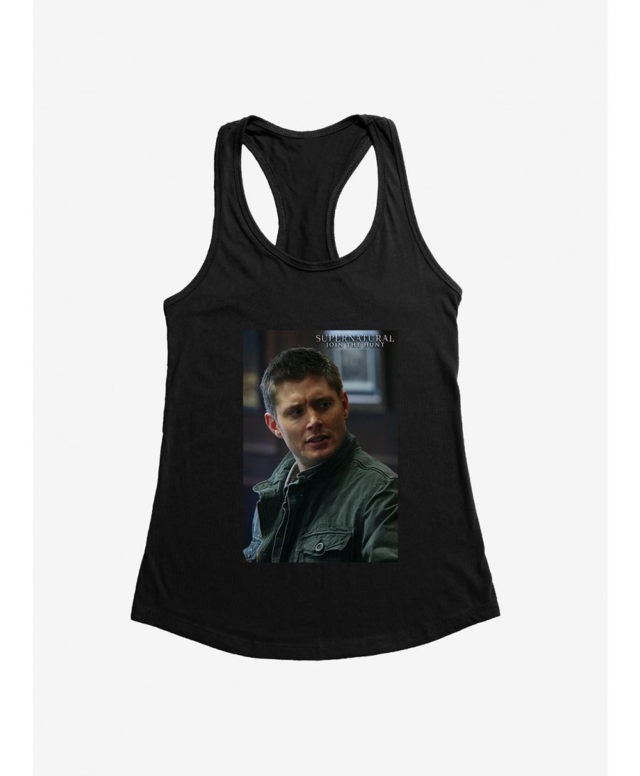 Pre-sale Supernatural Dean Winchester Concerned Girls Tank $5.98 Tanks