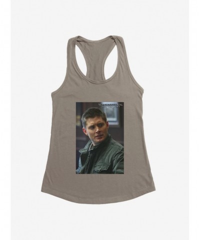 Pre-sale Supernatural Dean Winchester Concerned Girls Tank $5.98 Tanks