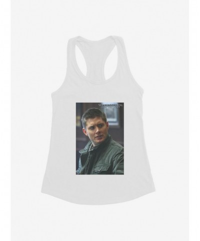 Pre-sale Supernatural Dean Winchester Concerned Girls Tank $5.98 Tanks