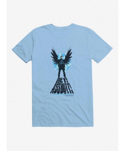 Exclusive Supernatural Castiel Entrance T-Shirt $7.65 T-Shirts