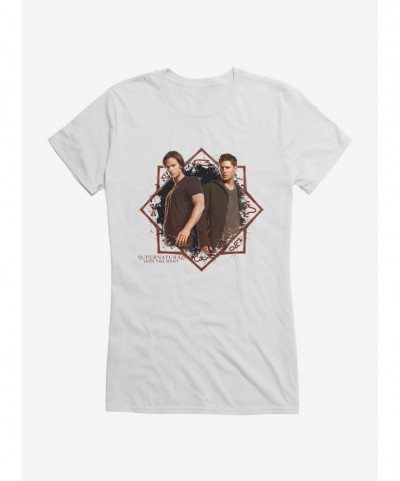 Unique Supernatural Sam and Dean Girls T-Shirt $7.97 T-Shirts