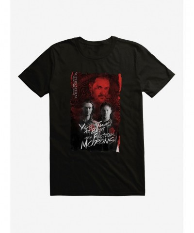 Best Deal Supernatural Functional Morons T-Shirt $6.69 T-Shirts