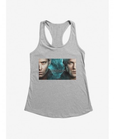 Limited Time Special Supernatural Winchester Brothers Join The Hunt Girls Tank $9.96 Tanks