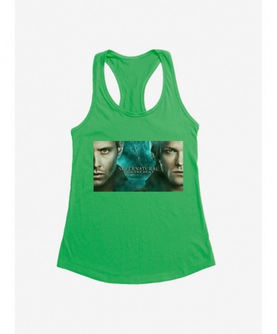 Limited Time Special Supernatural Winchester Brothers Join The Hunt Girls Tank $9.96 Tanks