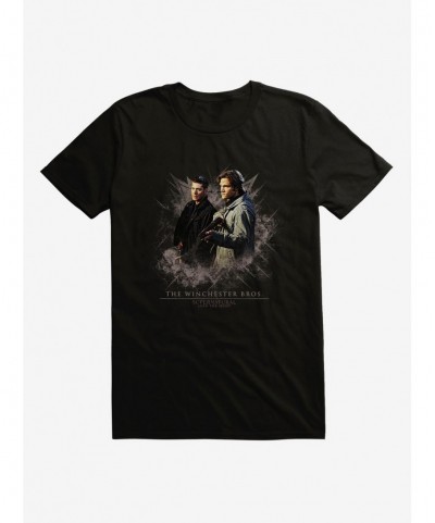 Premium Extra Soft Supernatural Winchester Bros Hunt T-Shirt $11.72 T-Shirts