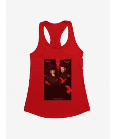 Clearance Supernatural Winchester Brothers Crows Girls Tank $9.16 Tanks