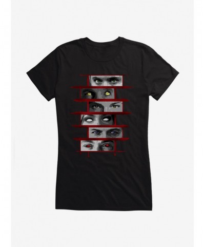 Best Deal Supernatural Blood Pact Eyes Panels Girls T-Shirt $9.76 T-Shirts