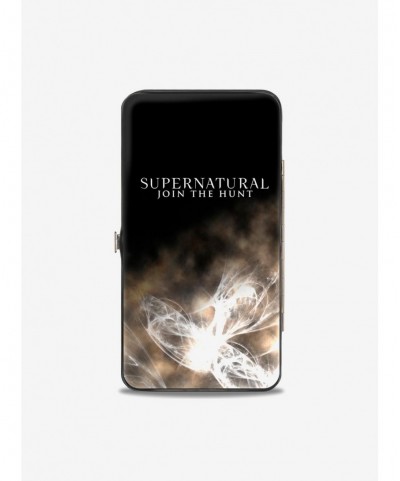 Exclusive Supernatural Dean Sam Standing Pose Join The Hunt Hinged Wallet $6.27 Wallets