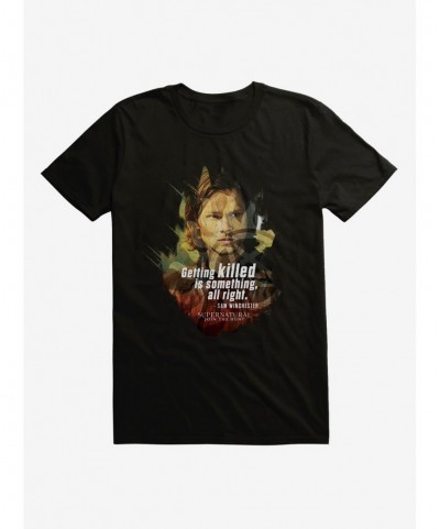 Hot Sale Supernatural Sam Winchester T-Shirt $9.18 T-Shirts