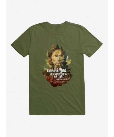 Hot Sale Supernatural Sam Winchester T-Shirt $9.18 T-Shirts