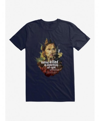 Hot Sale Supernatural Sam Winchester T-Shirt $9.18 T-Shirts