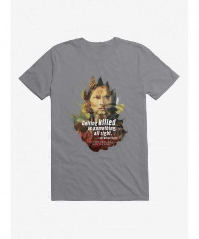 Hot Sale Supernatural Sam Winchester T-Shirt $9.18 T-Shirts