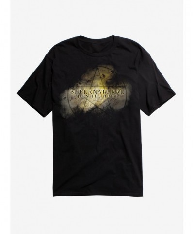 Discount Supernatural The Hunt Star T-Shirt $7.27 T-Shirts