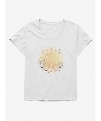 Unique Supernatural Mandala Girls T-Shirt Plus Size $10.40 T-Shirts