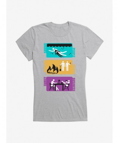 Limited-time Offer Supernatural Saving, Hunting, Family Business Girls T-Shirt $9.96 T-Shirts