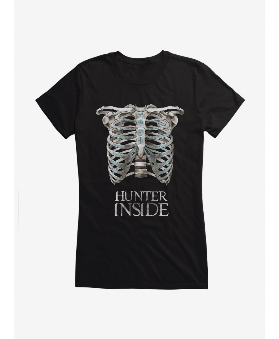 Low Price Supernatural Thorax Hunter Seals Girls T-Shirt $7.17 T-Shirts