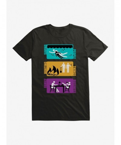 Limited Time Special Supernatural Saving, Hunting, Family Business T-Shirt $7.84 T-Shirts