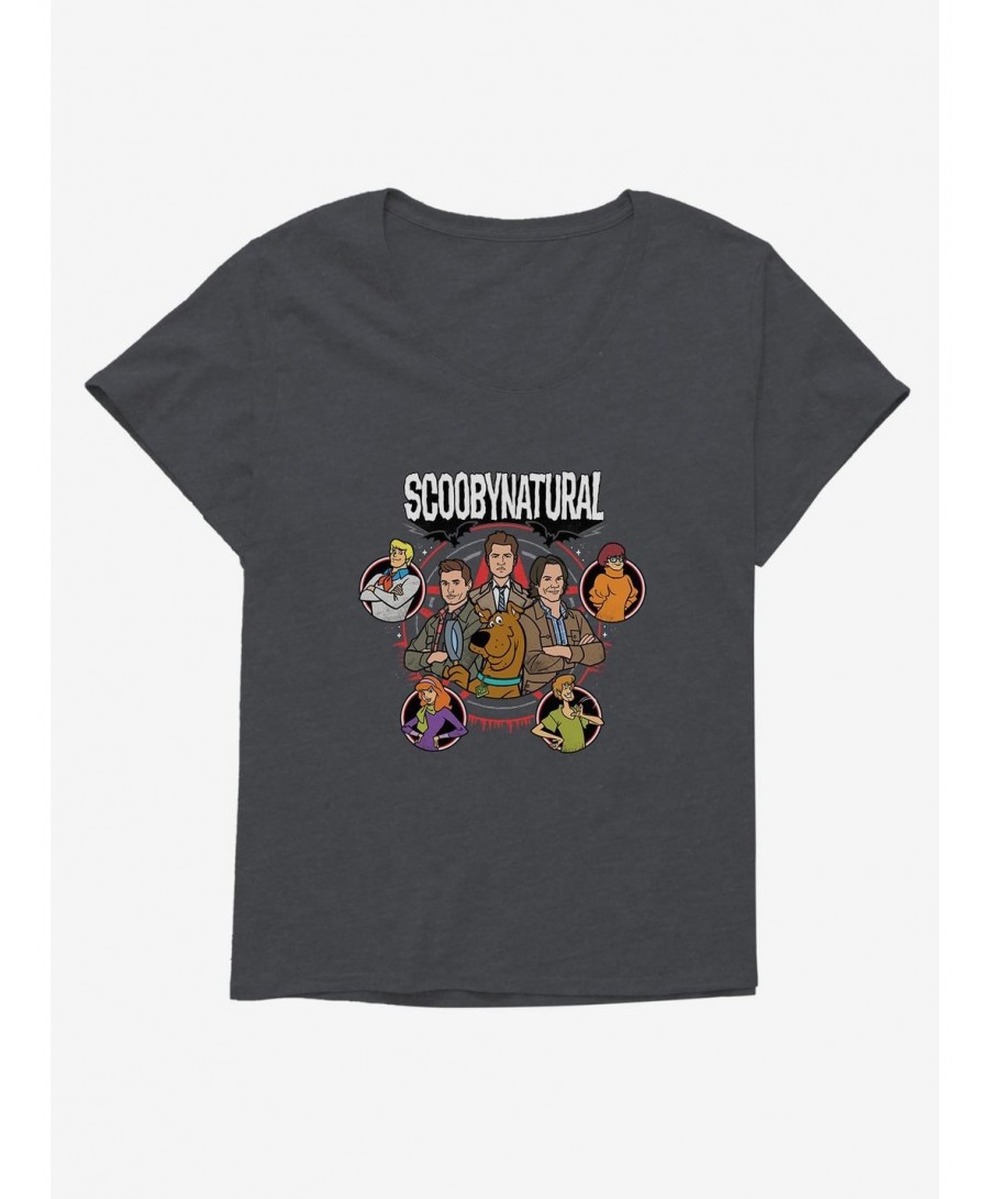 Limited Time Special Supernatural Scoobynatural Gang Girls T-Shirt Plus Size $8.32 T-Shirts