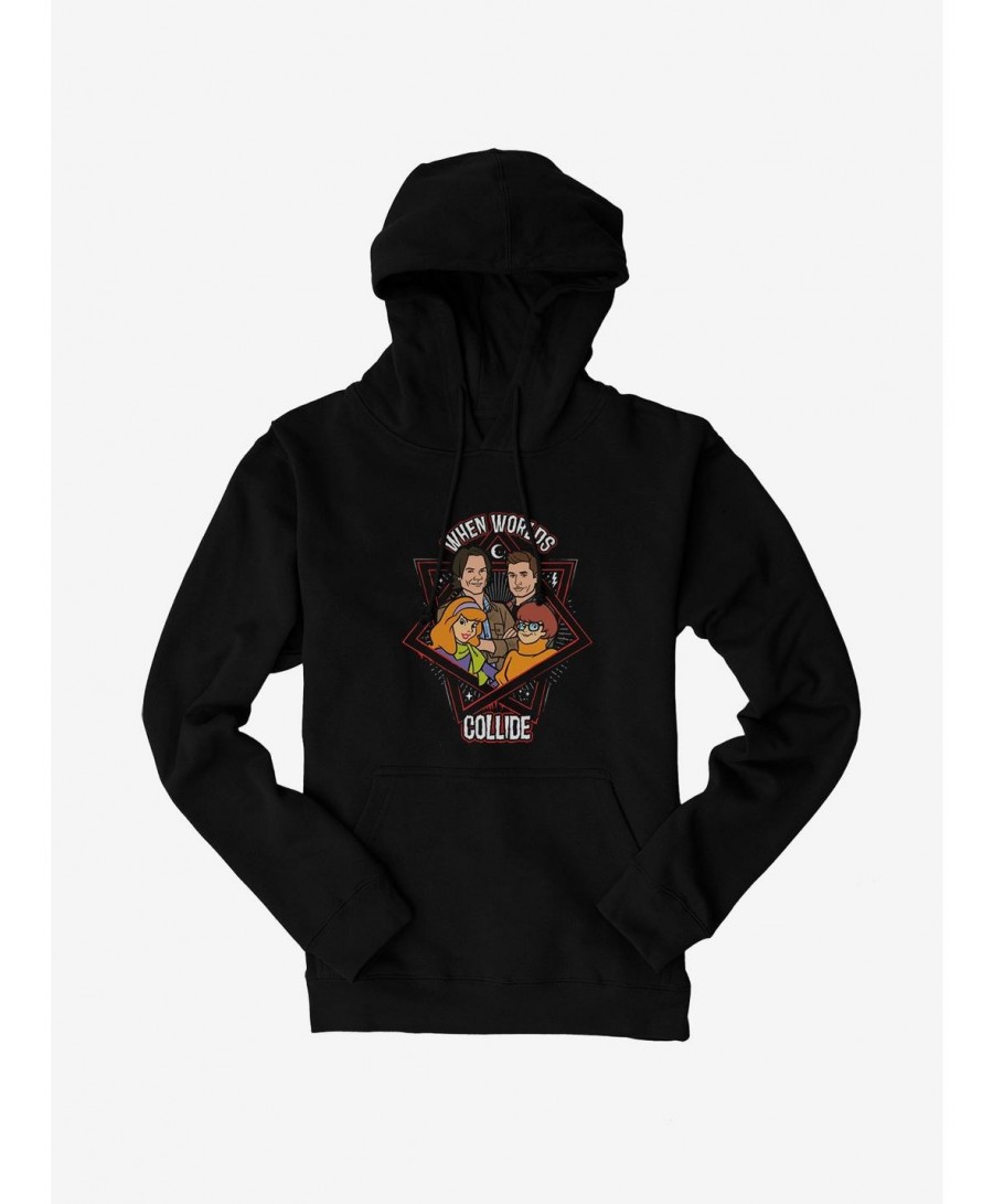 New Arrival Scoobynatural Worlds Collide Hoodie $10.78 Hoodies