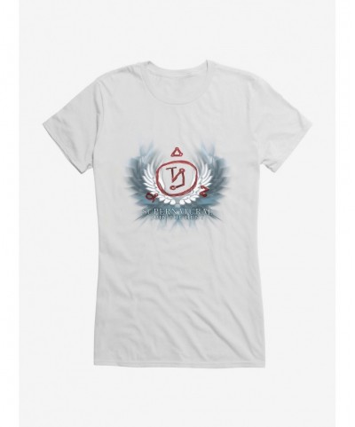 Special Supernatural Wings Emblem Girls T-Shirt $8.57 T-Shirts